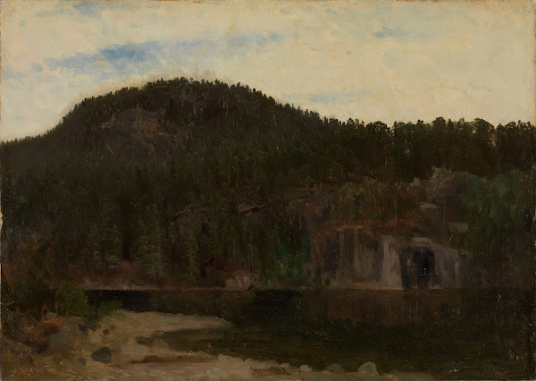 Landscape Study with a Lake 1851