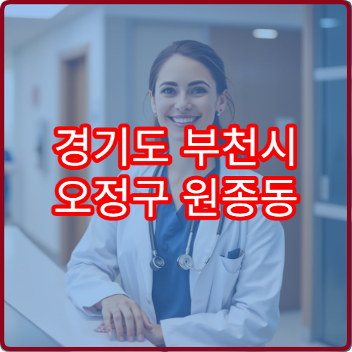 경기도 부천시 오정구 원종동 설날 명절 응급의학과 연휴 진료 병원 24시간 외상 대처 가능