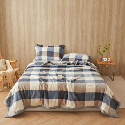Flauschige Korallenfleece-Decke für Sofa und Bett