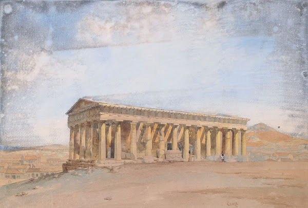 The Temple of Theseus Athens