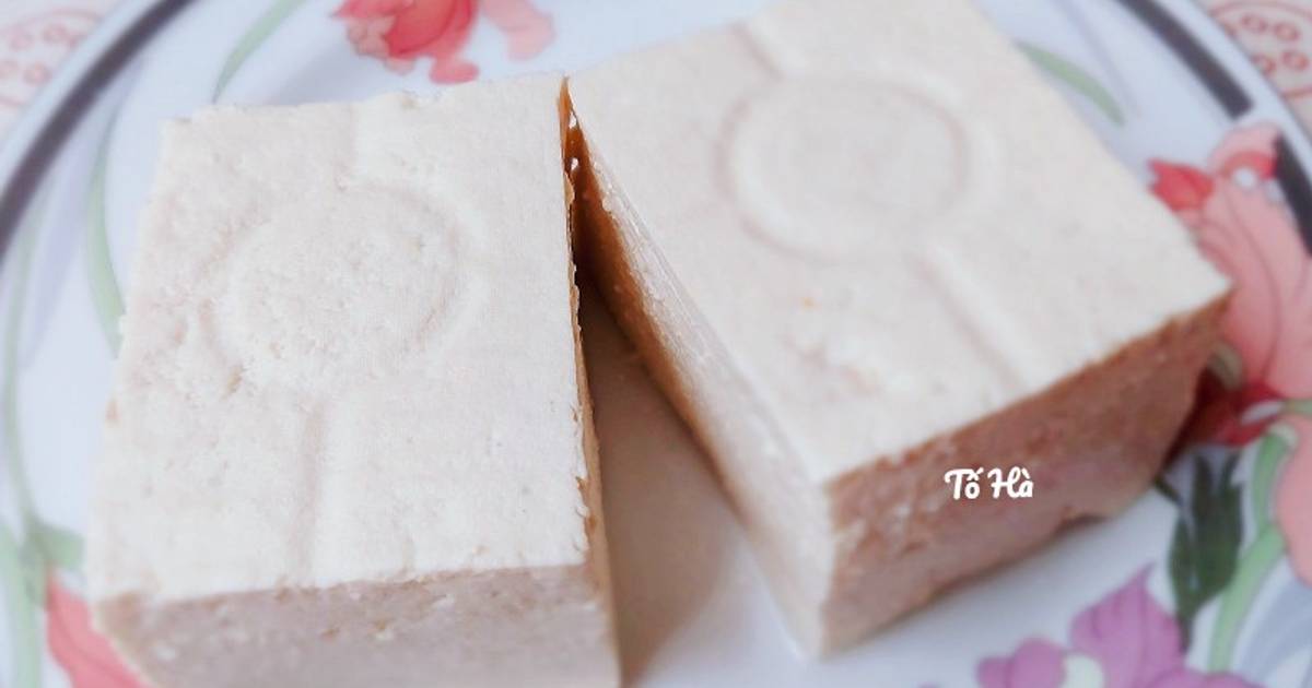 Làm ĐẬU khuôn (đậu phụ, đậu hủ)