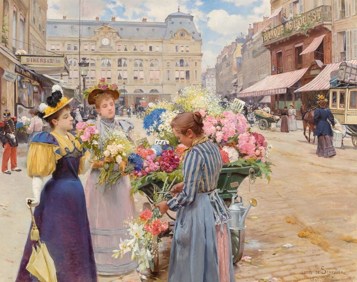 Paris  La rue du Havre 1893