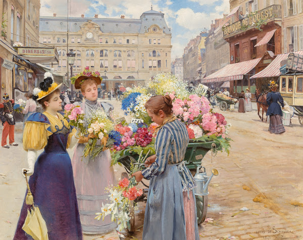 Paris  La rue du Havre 1893