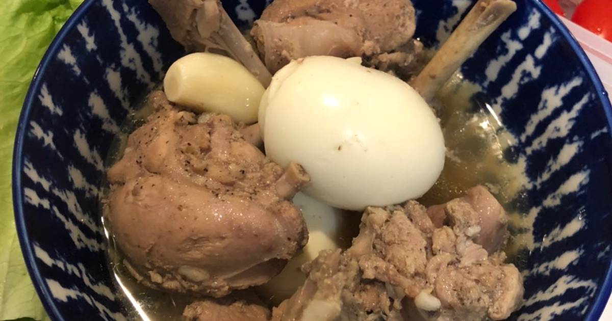 Vịt kho trứng-instant pot