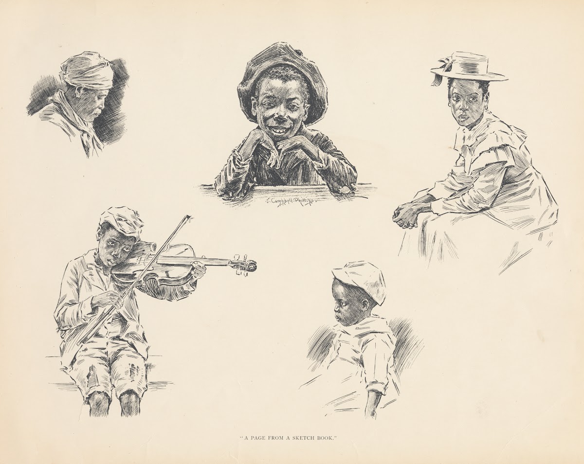 A page from a sketch book 1899