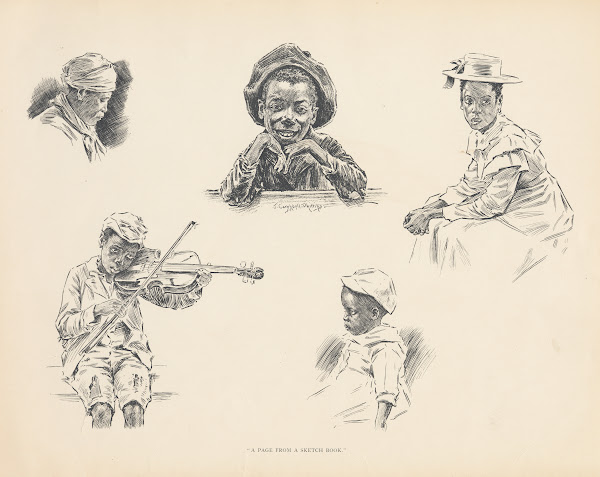 A page from a sketch book 1899