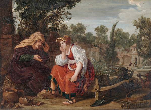 Vertumnus and Pomona 1617