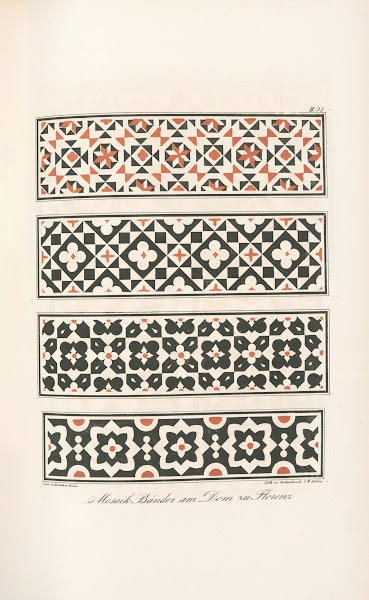 Mosaik Bäuder am Dom zu Frorenz 2 1842