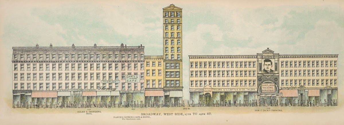 Broadway West Side 27th to 29th St 1899