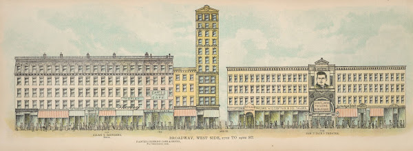 Broadway West Side 27th to 29th St 1899