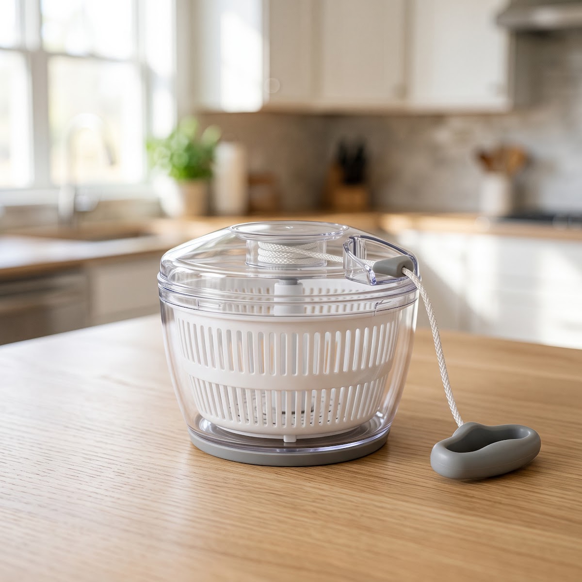 Best Salad Spinners for Washing Leafy Greens (2026) - BEST COMPACT — PRODUCT SHOT
