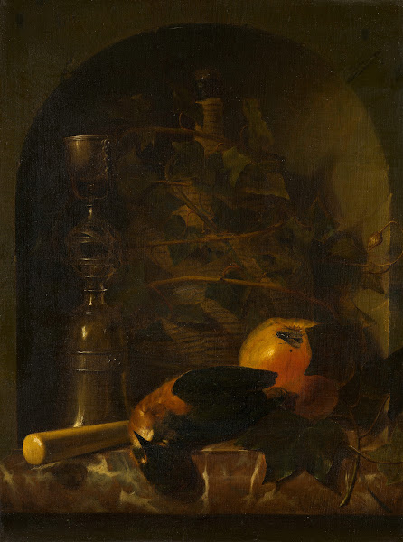 Still Life with a Wicker Jug 1665