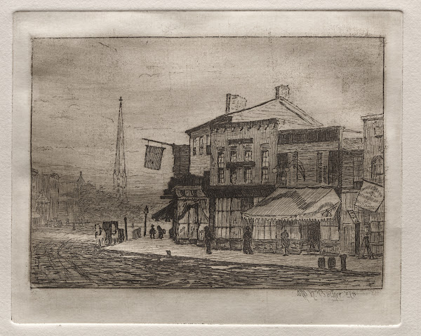 Eagle Street and Woodland Avenue 1878