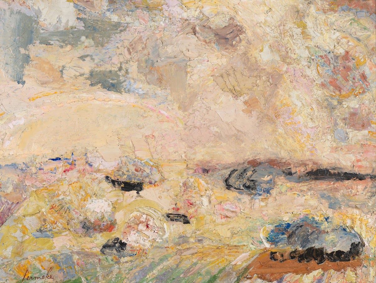 Landschap in Devonshire 1917