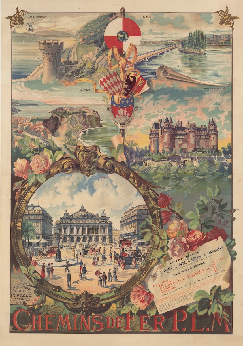 Chemins de Fer PLM 1890