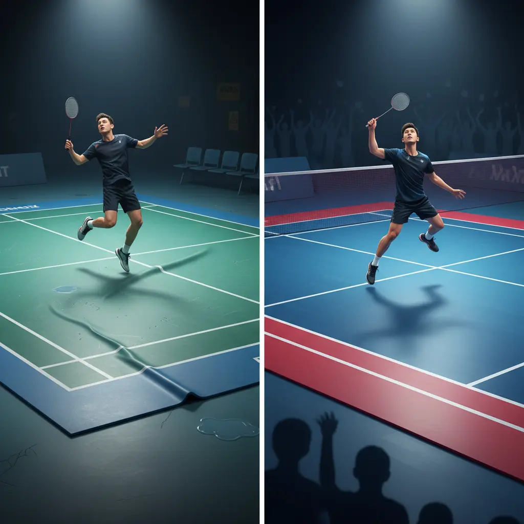 Mengapa memilih lantai badminton yang mahal dibanding yang murah?