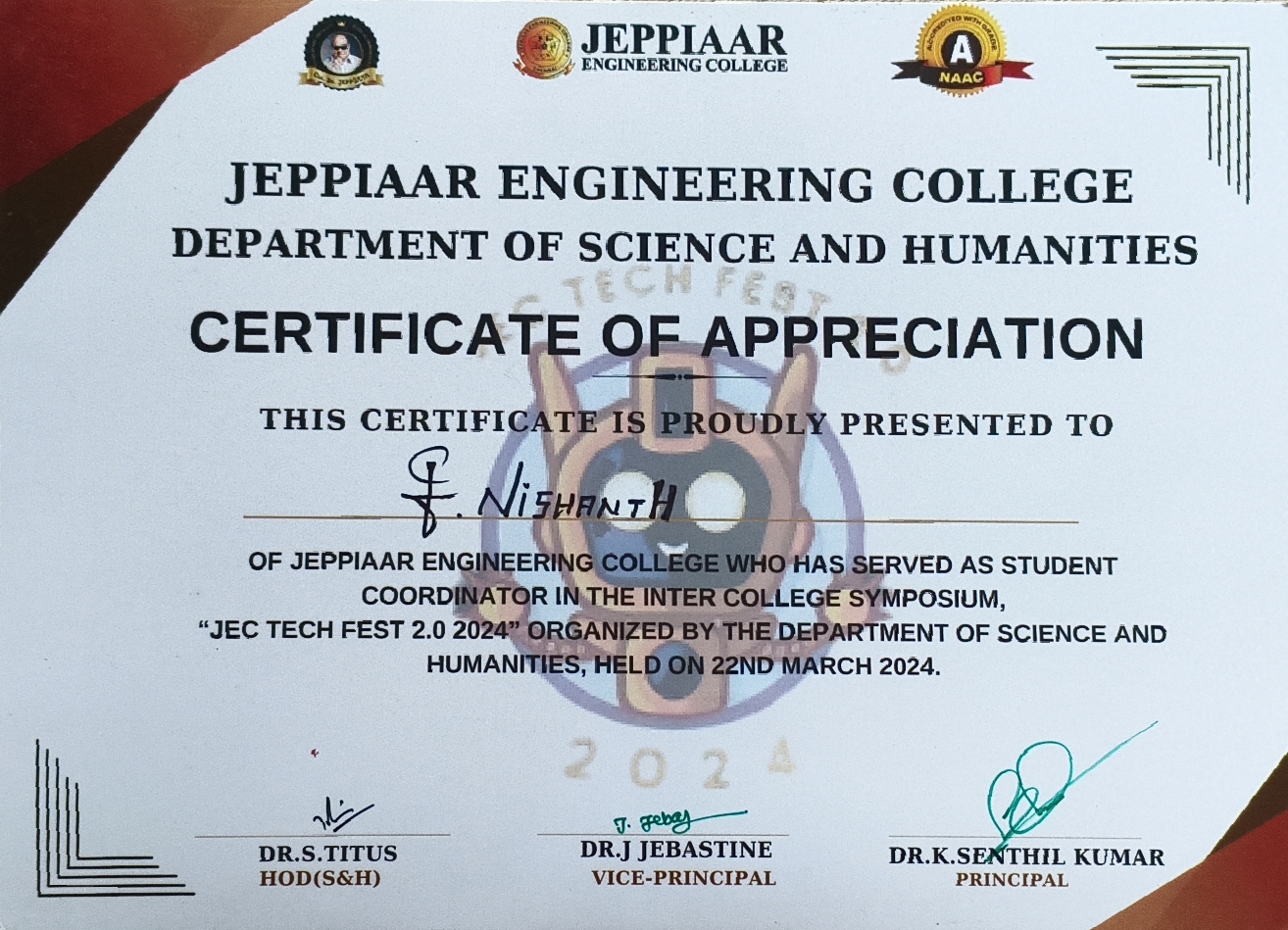 Certificate 10