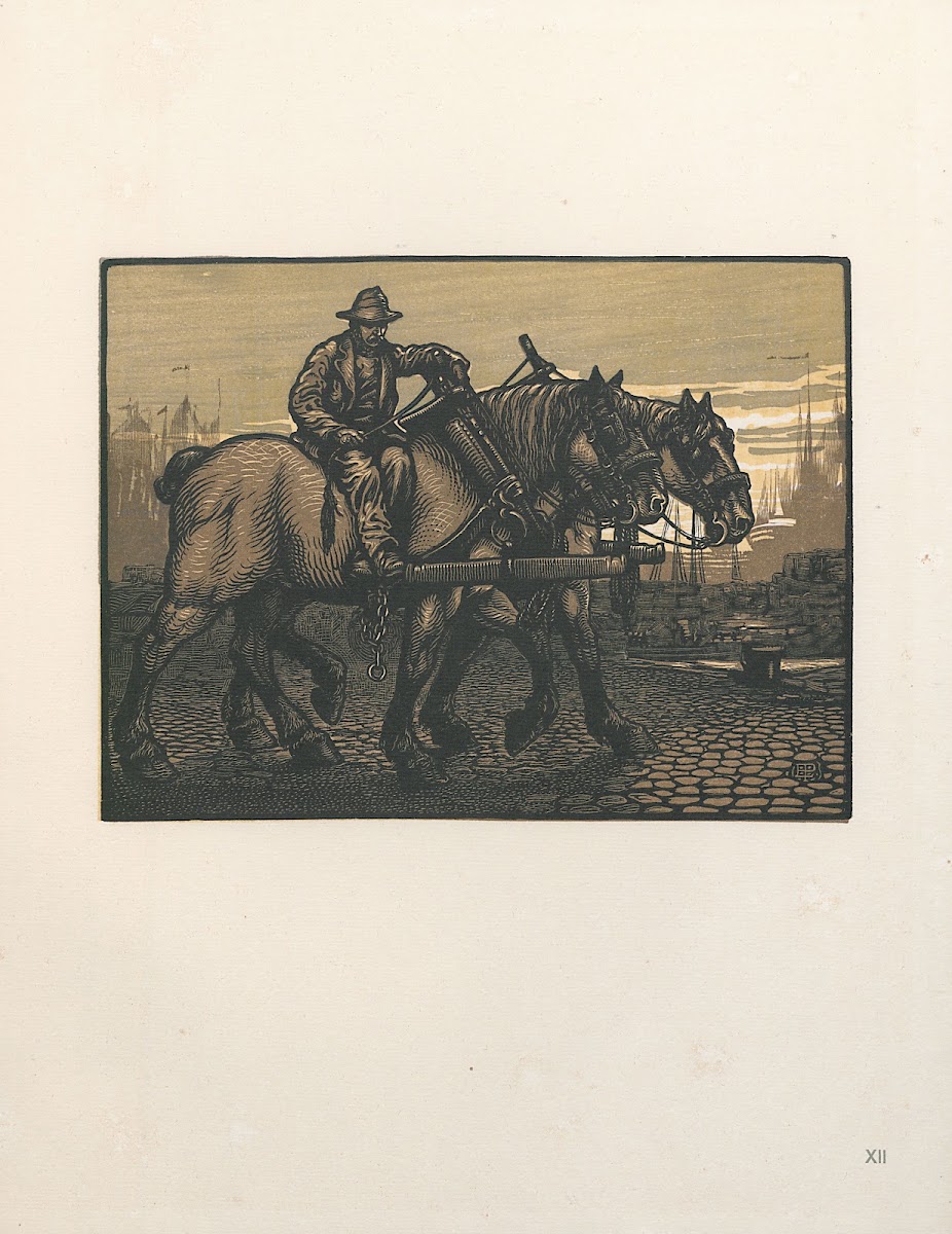 Na het werk 1907