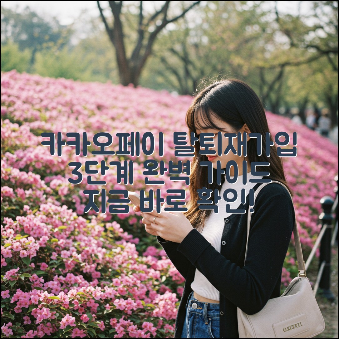 카카오페이 탈퇴 후 재가입 3단계: 완벽 가이드