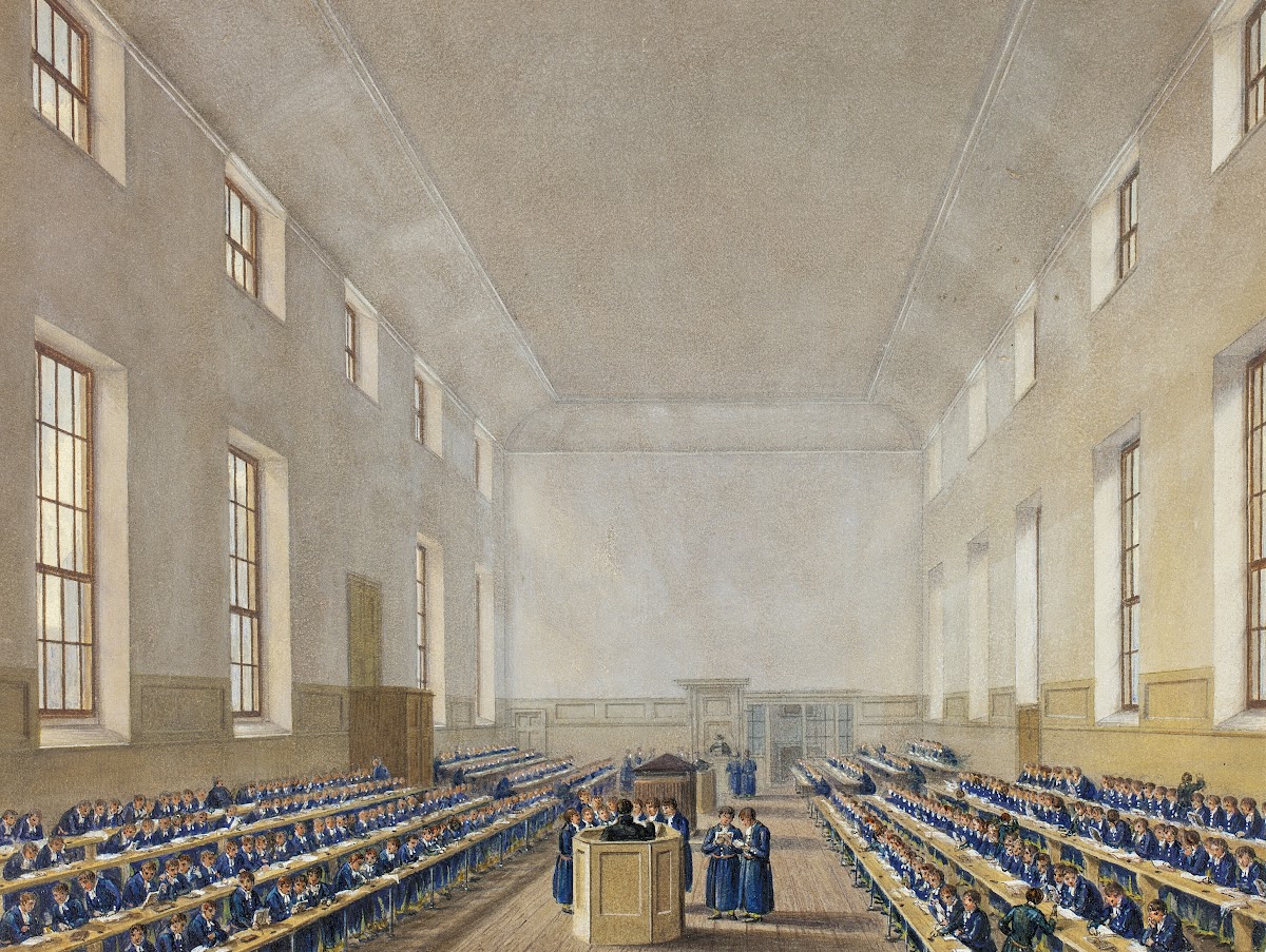 The Grammer School Christs Hospital c 1816
