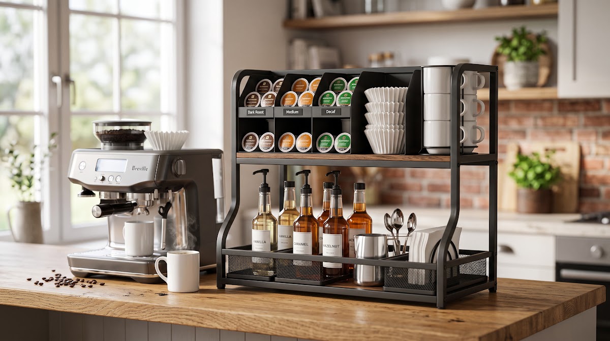 Best Coffee Station Organizers for Kitchen Counters (2026) - BEST OVERALL — IN CONTEXT