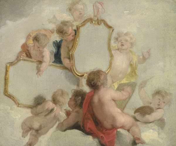 Putti with Mirrors 1725   1744