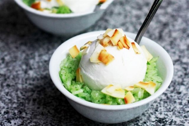 Kem Xôi Dừa Dẻo Thơm