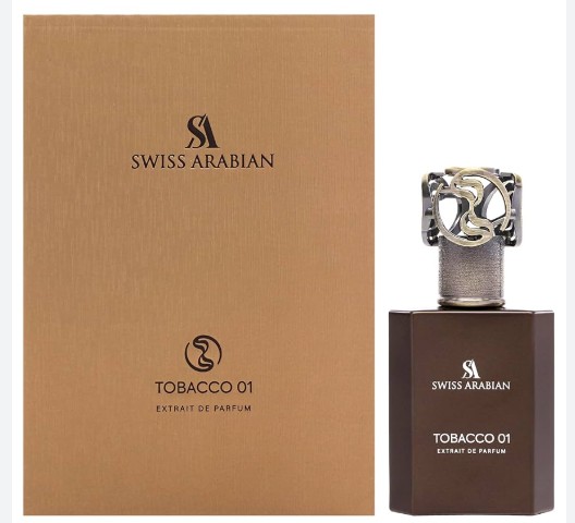TOBACCO 01 EXTRAIT UNISEX 50ML PERFUME SWISS ARABIAN