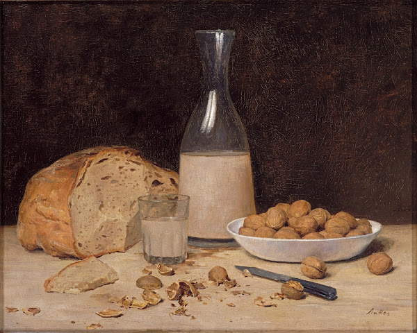 Stillleben Neuer Wein circa 1890