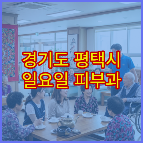 경기도 평택시 일요일 피부과 진료 여드름·피부염 상담 가능