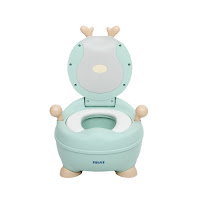 Детский горшок Twins Оленёнок зеленый
