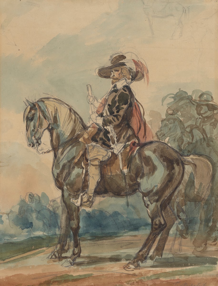Rider in a West European outfit 1846 1848