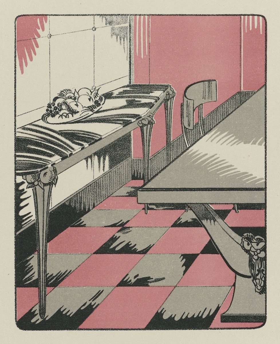 Salle a manger appt à Mme P 1921