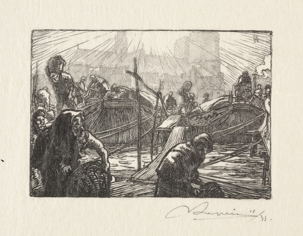 Notre Dame vue du Marché aux pommes 1897
