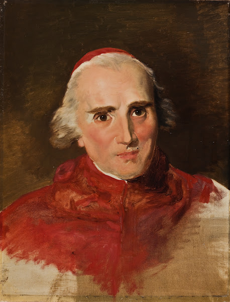 Portrait Of Cardinal Ercole Consalvi 1819 1824