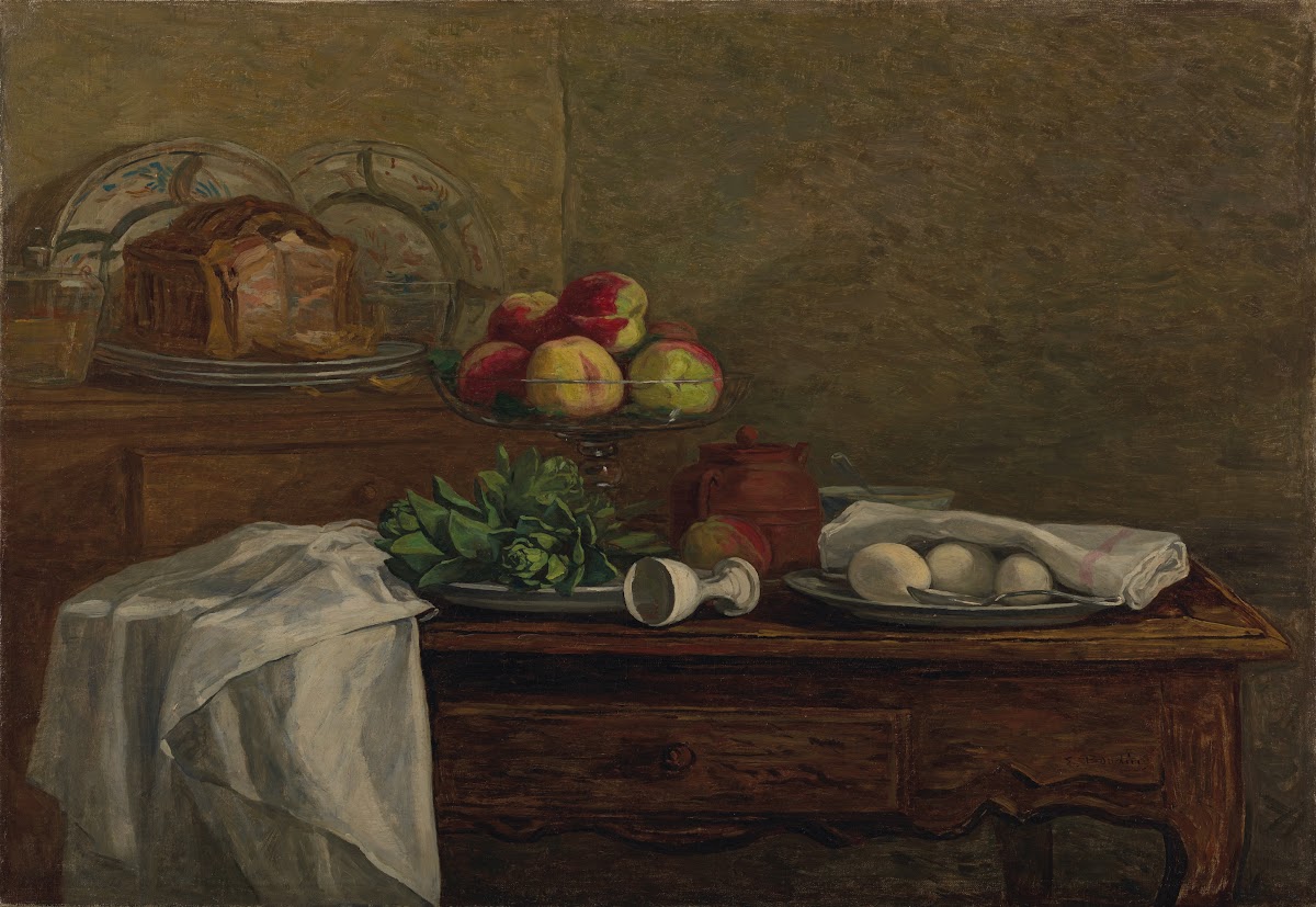 Nature morte au coquetier renversé 1856 60
