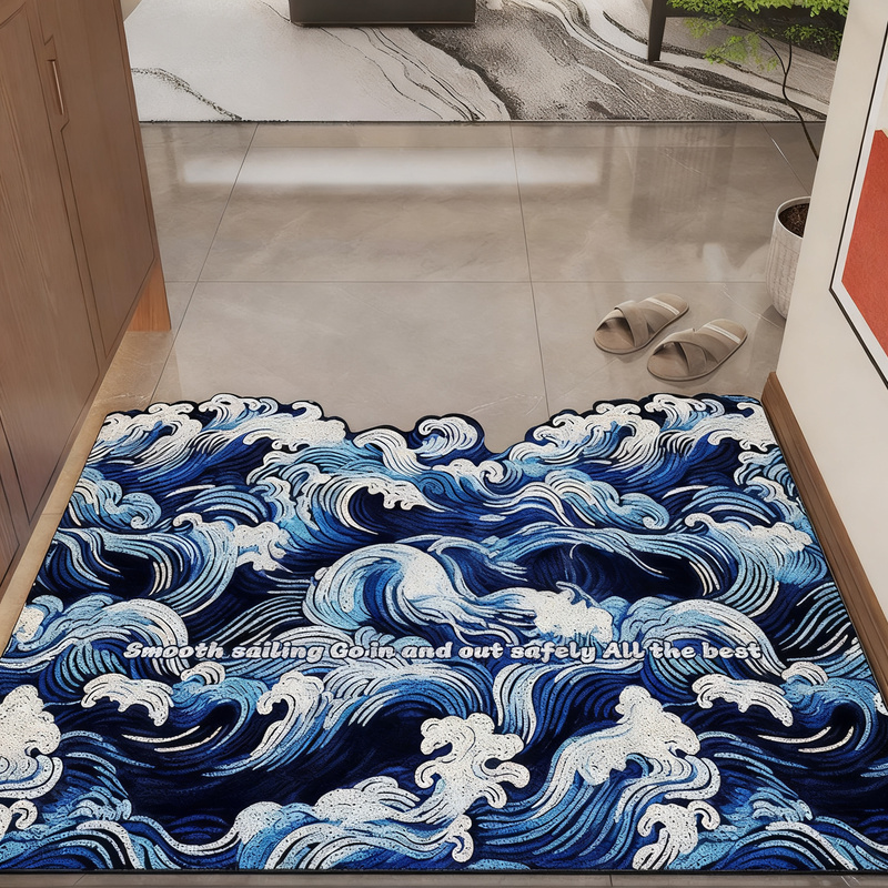 Doormat, non-slip, looped