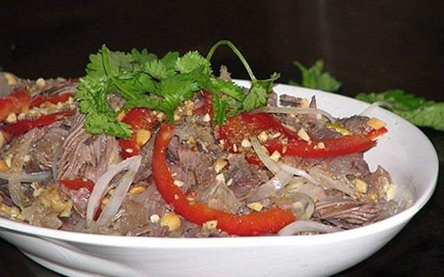Gỏi Bắp Bò Giải Ngán Ngày Tết