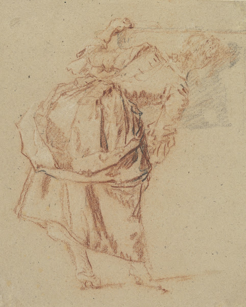A Young Woman Looking in a Mirror 1742 1743