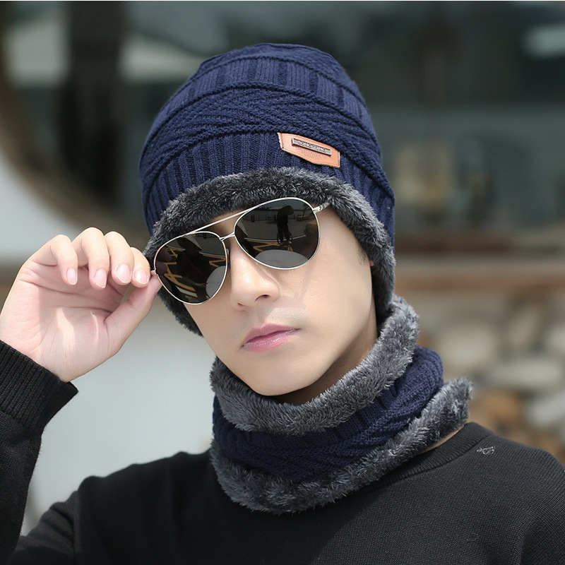 3-piece winter set: hat, scarf, and gloves