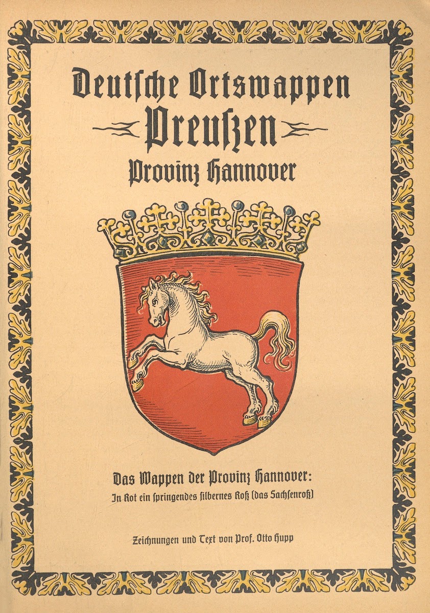 Deutsche Ortswappen German municipal coats of arms Pl19 1925