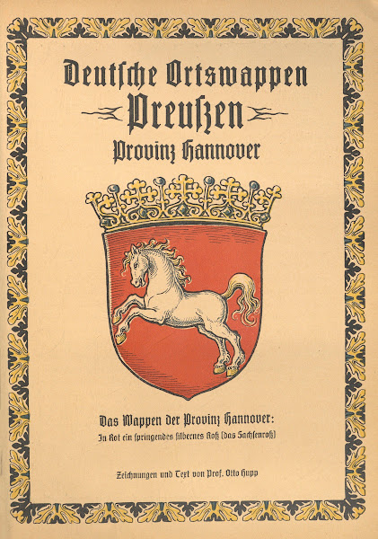 Deutsche Ortswappen German municipal coats of arms Pl19 1925