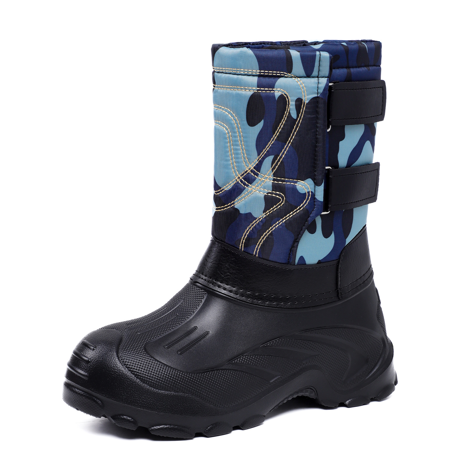 Lined Men's Winter Slip-On Boots