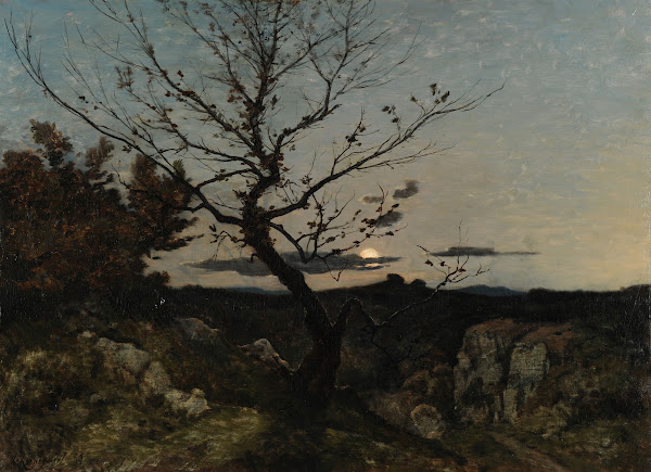 Clair de lune aux environs de Marseille 1889