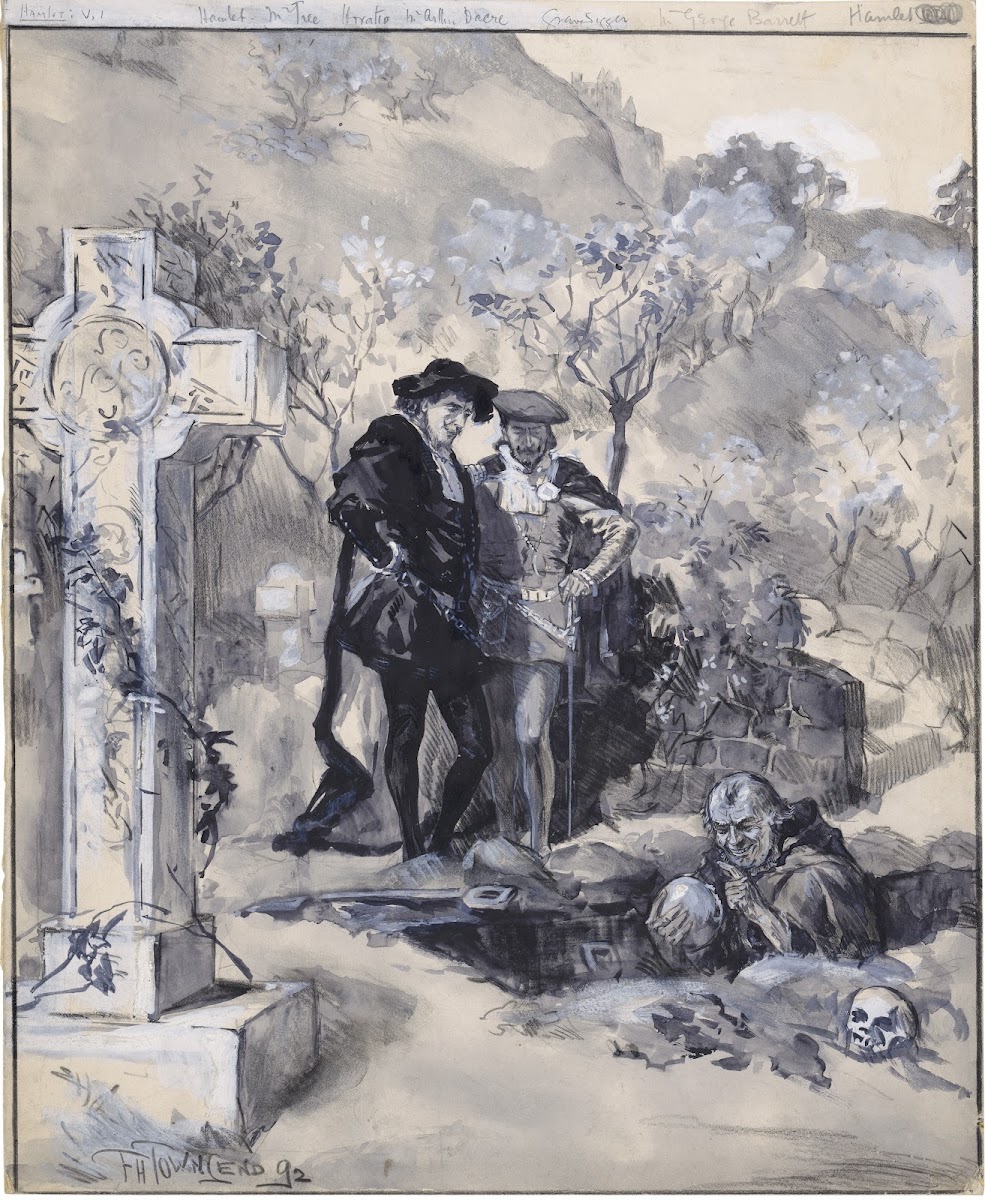 Hamlet V 1 Hamlet Mr Tree Horatio Mr Arthur Dacre gravedigger Mr George Barrett