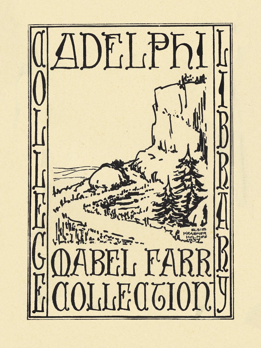 Adelphi College Library 1937