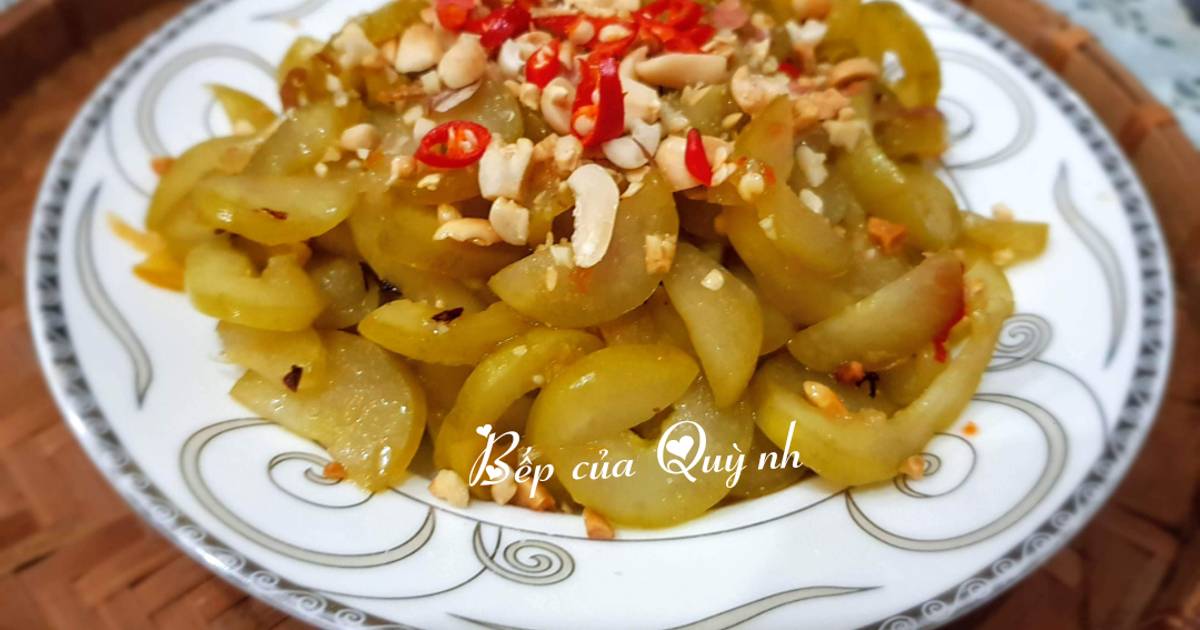 Dưa muối trộn