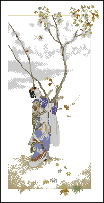 LAN33641 Geisha Autumn