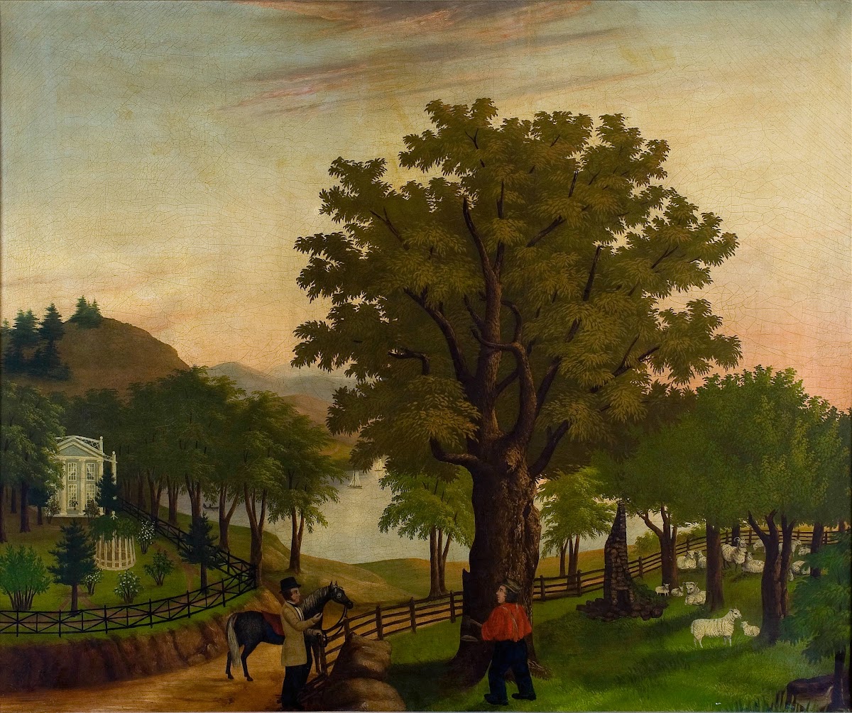 Woodman Spare That Tree 19th Century