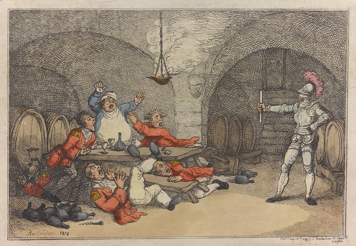 A ghost in the wine cellar 1812